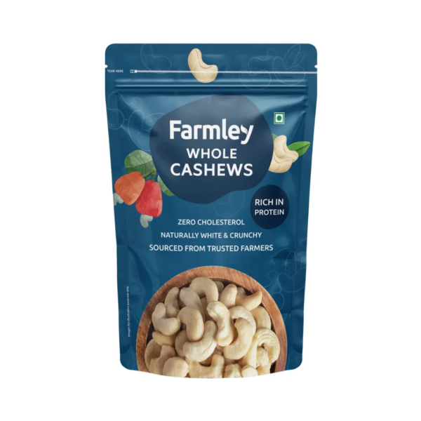 Farmley Whole Raw Kaju Cashews